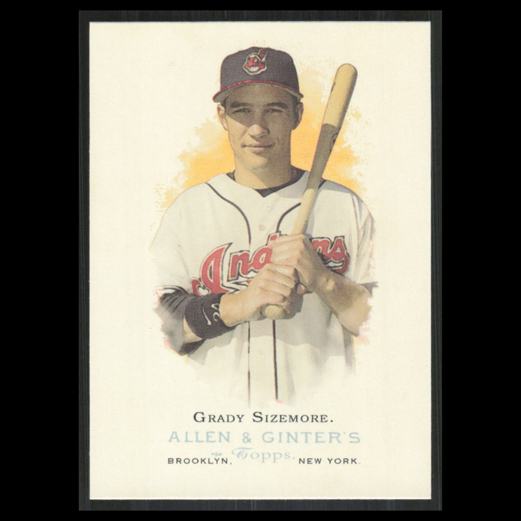 Grady Sizemore #160 2006 Topps Allen - Ginter Cleveland Indians Baseball Card NM