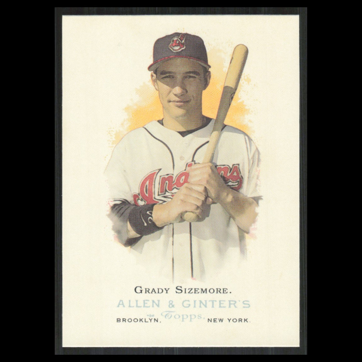 Grady Sizemore #160 2006 Topps Allen - Ginter Cleveland Indians Baseball Card NM