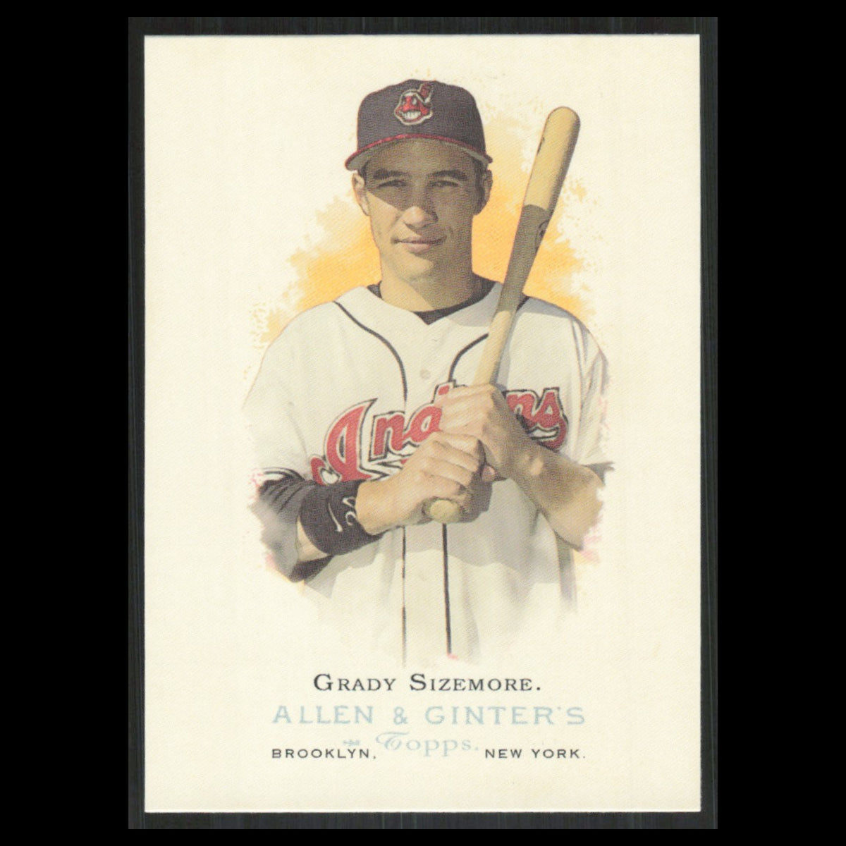 Grady Sizemore #160 2006 Topps Allen - Ginter Cleveland Indians Baseball Card NM