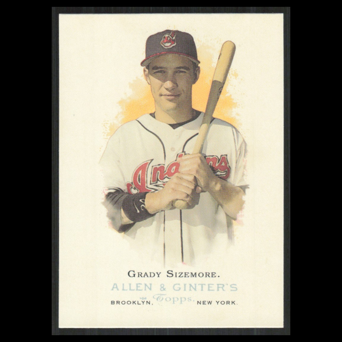 Grady Sizemore #160 2006 Topps Allen - Ginter Cleveland Indians Baseball Card NM