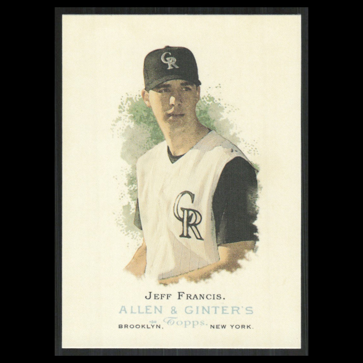 Jeff Francis #161 2006 Topps Allen - Ginter Colorado Rockies Baseball Card MLB