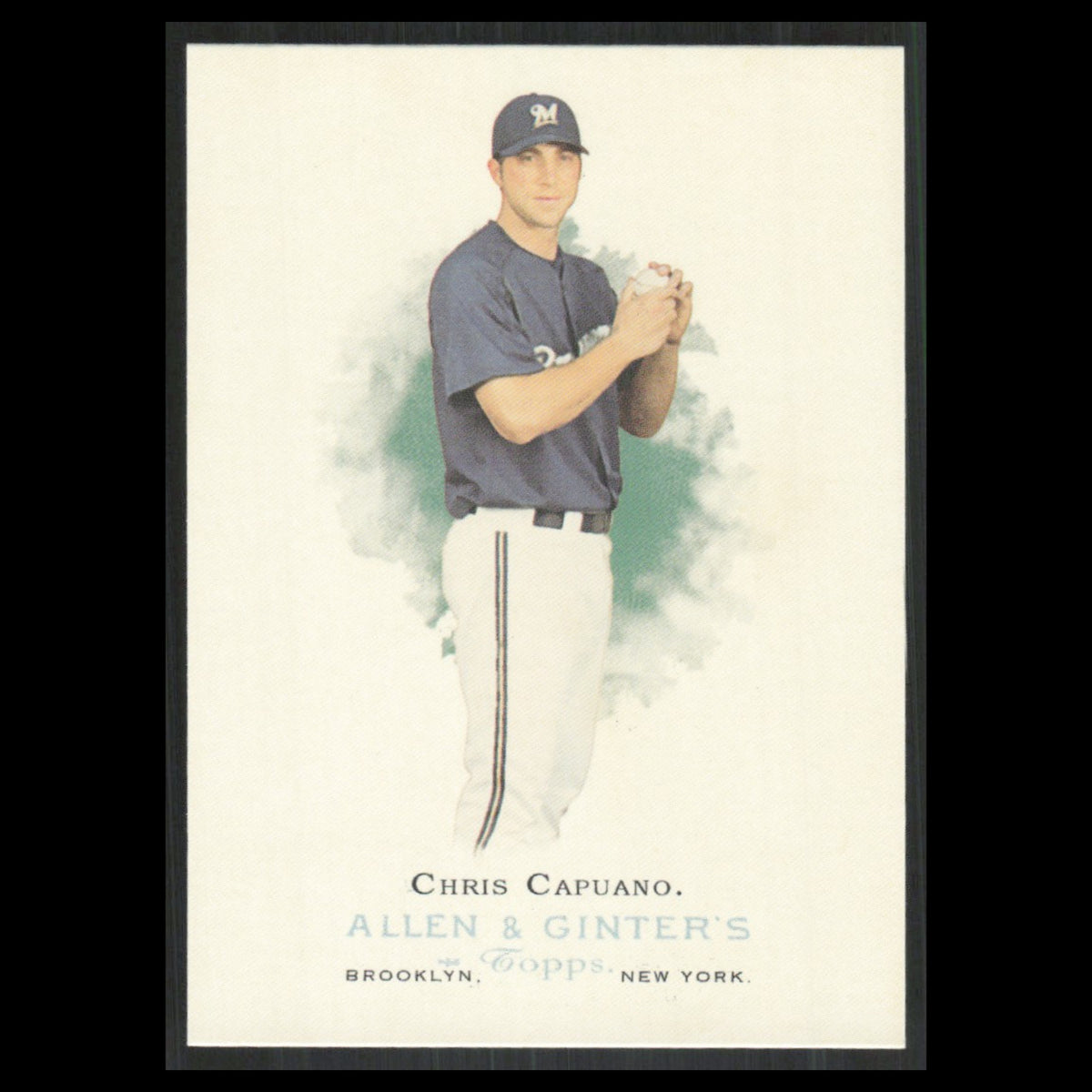 Chris Capuano #166 2006 Topps Allen - Ginter Milwaukee Brewers Baseball Card MLB
