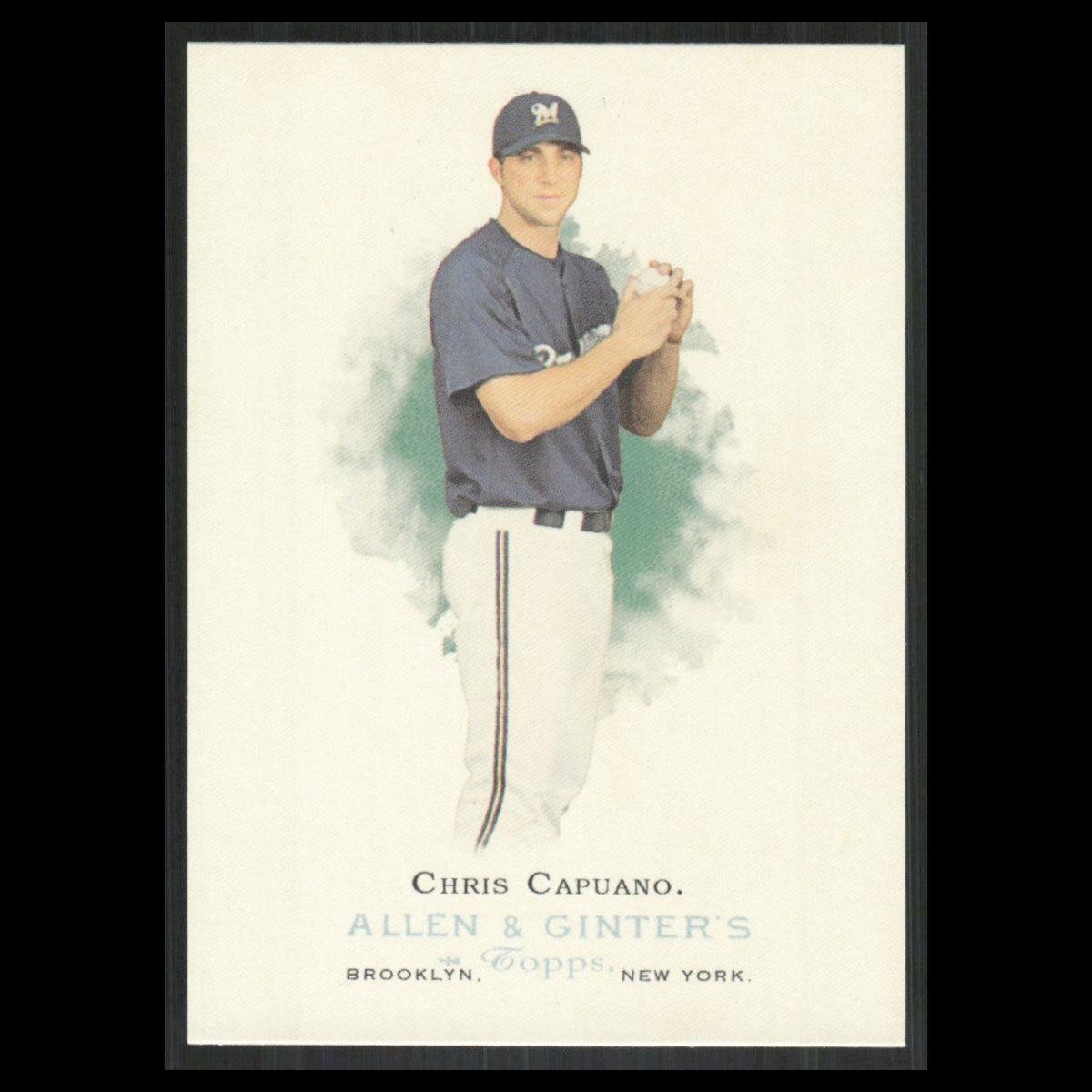 Chris Capuano #166 2006 Topps Allen - Ginter Milwaukee Brewers Baseball Card MLB