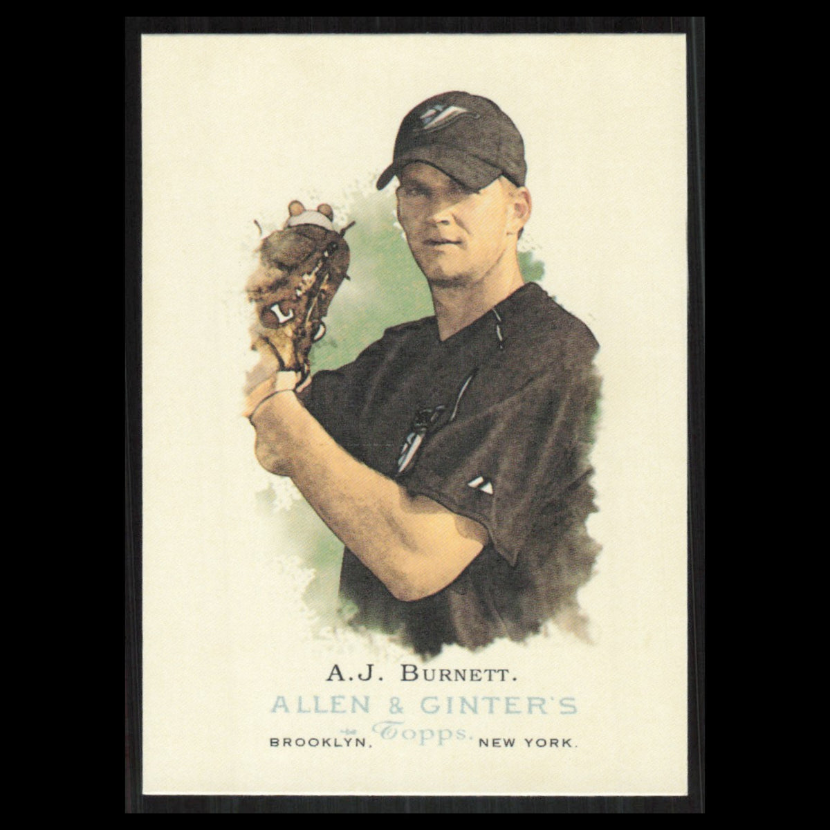 A.J. Burnett #179 2006 Topps Allen - Ginter Toronto Blue Jays Baseball Card MLB