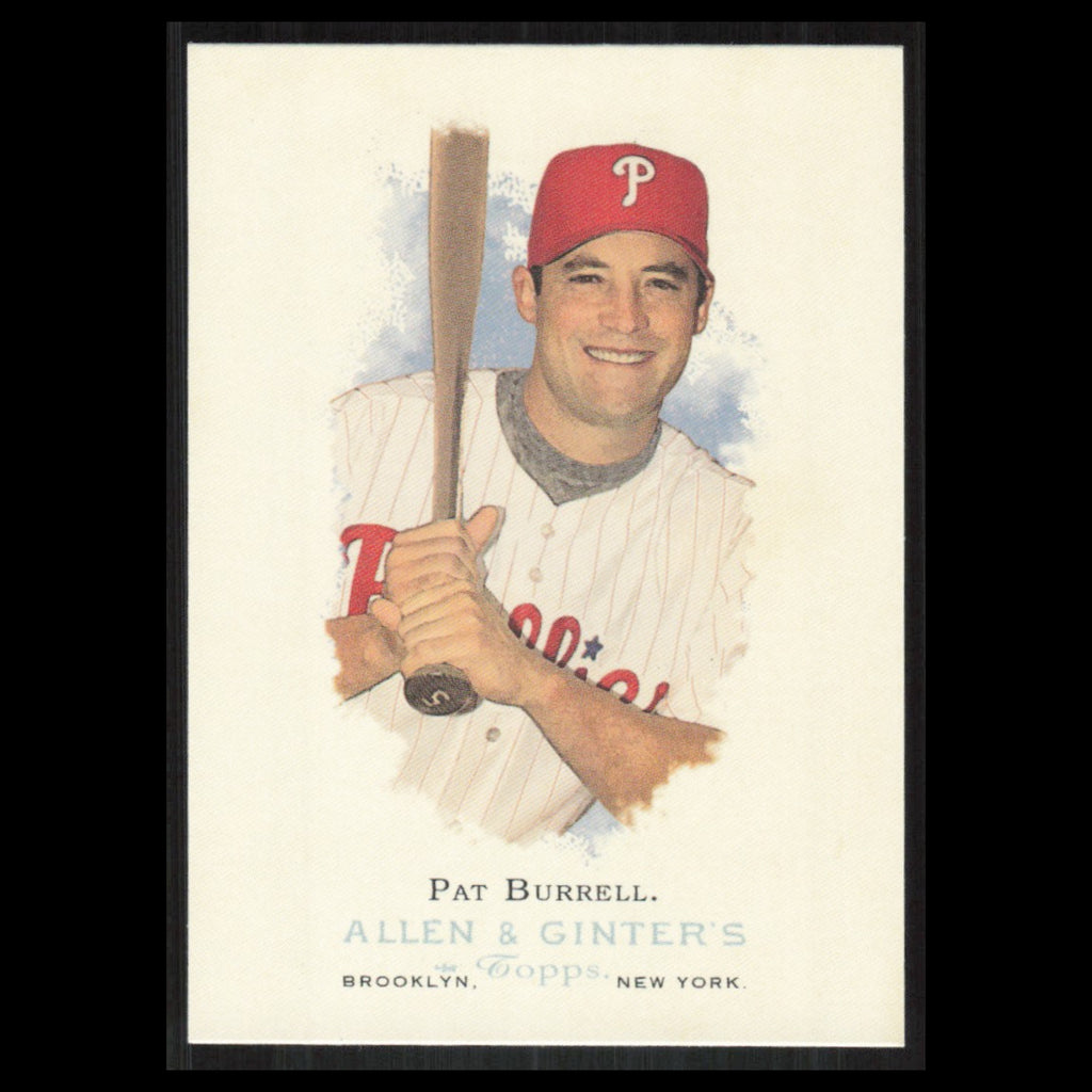 Pat Burrell #184 2006 Topps Allen - Ginter Philadelphia Phillies Baseball Card
