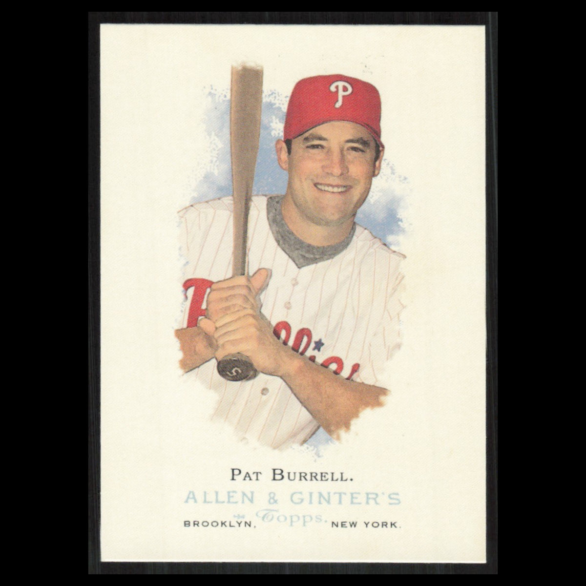 Pat Burrell #184 2006 Topps Allen - Ginter Philadelphia Phillies Baseball Card