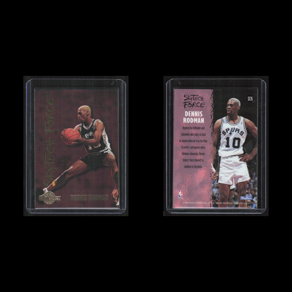 Dennis Rodman #SF26 1994 SkyBox SkyTech Force San Antonio Spurs Basketball Card