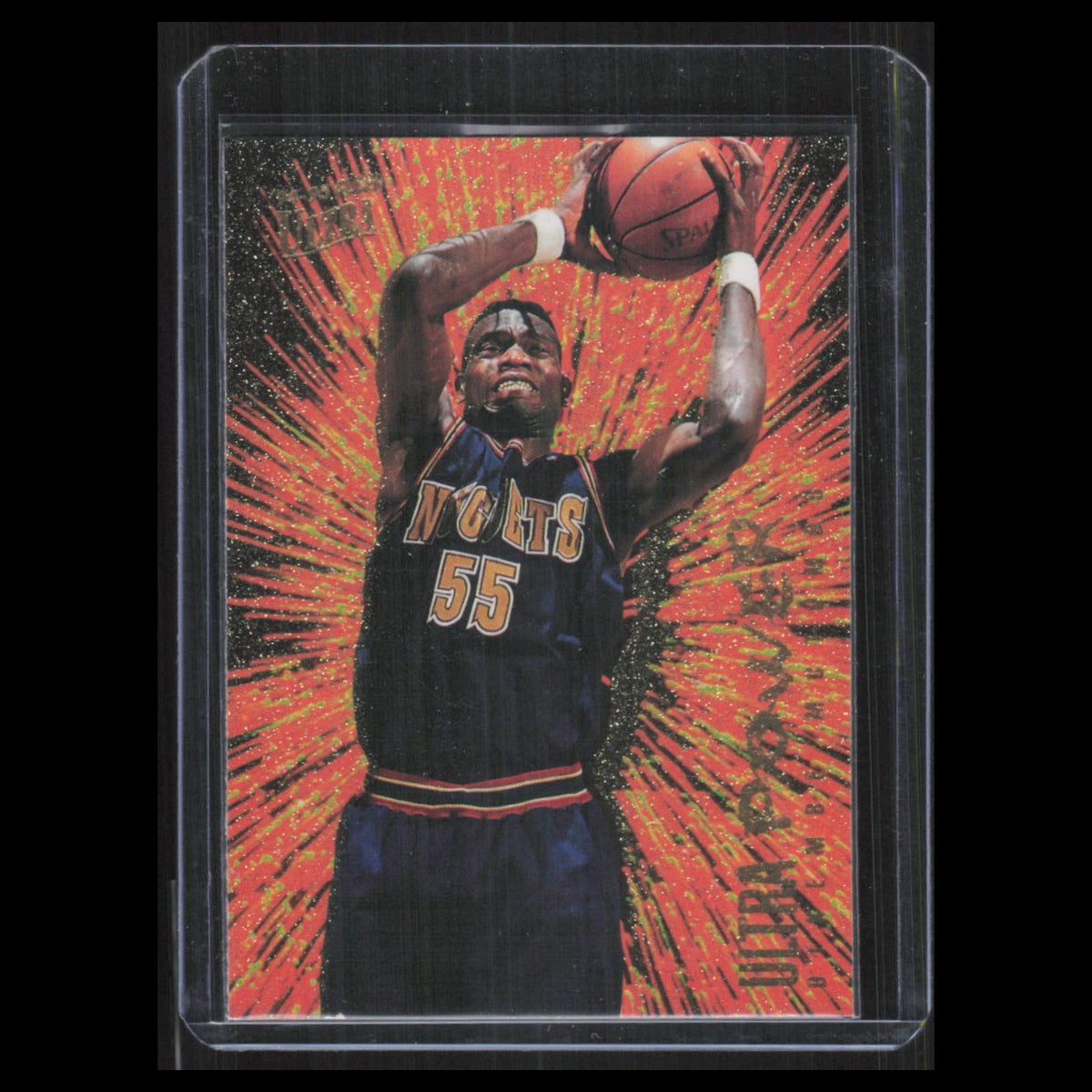 Dikembe Mutombo #6 1994 Fleer Ultra Power Denver Nuggets Basketball Card NBA NM