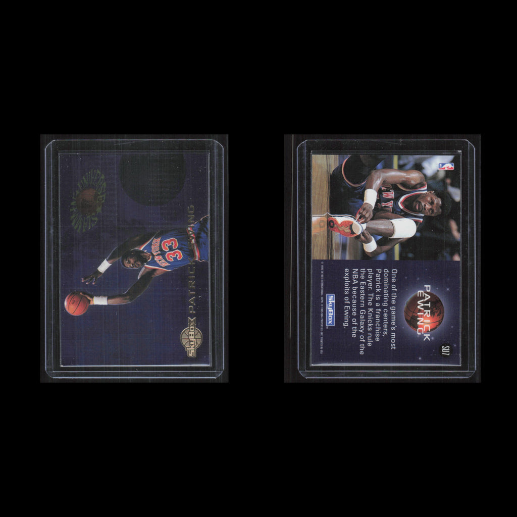 Patrick Ewing #SU7 1994 SkyBox Slammin Universe New York Knicks Basketball Card
