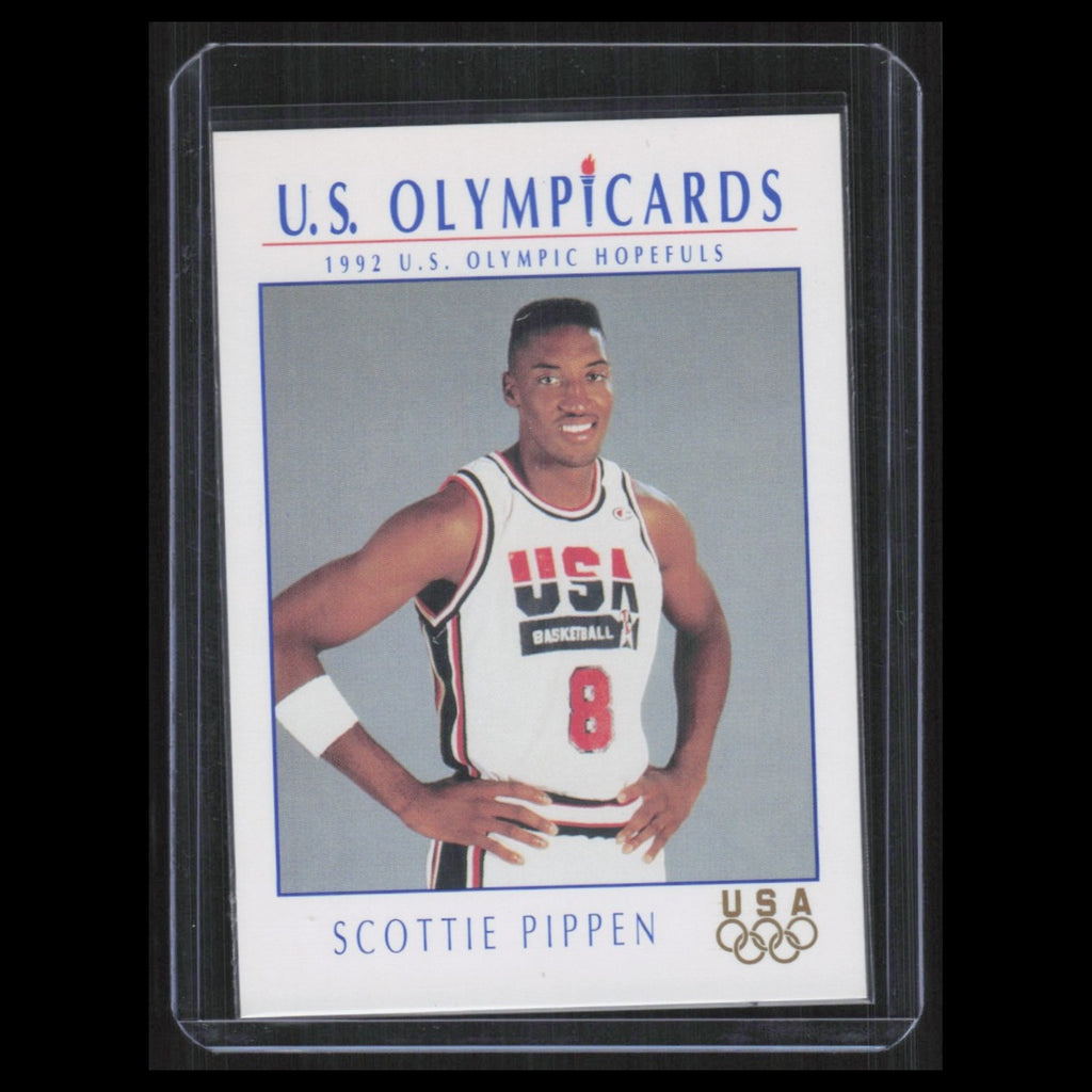 Scottie Pippen #15 1992 Upper Deck USA Chicago Bulls Basketball Card NBA NM
