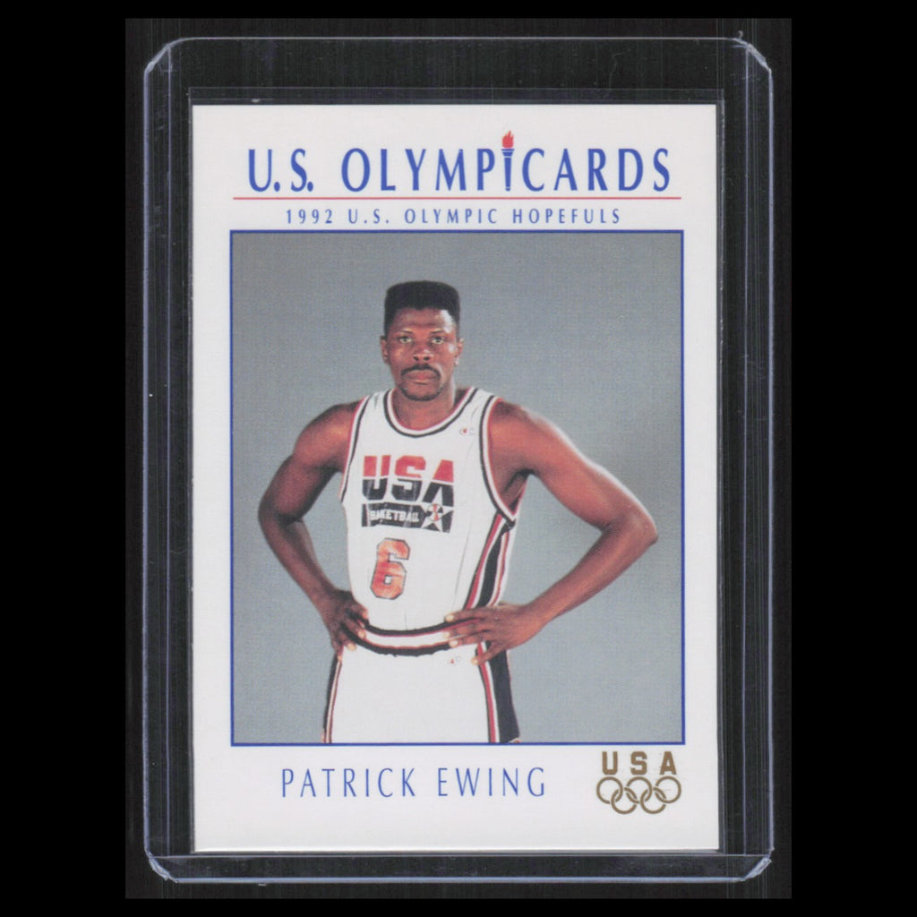Patrick Ewing #10 1992 Upper Deck USA New York Knicks Basketball Card NBA NM