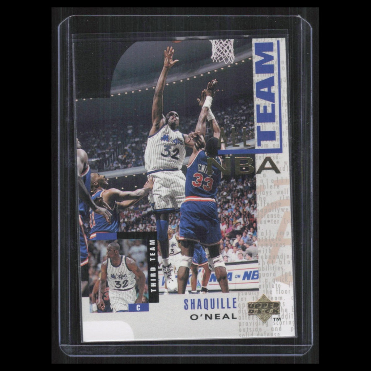 Shaquille ONeal #23 1994 Upper Deck A-Team Orlando Magic Basketball Card NBA NM