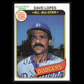 Dave Lopes #28 1980 Burger King Pitch, Hit - Run Los Angeles Dodgers Baseball NM