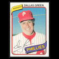 Dallas Green #1 1980 Topps Burger King Philadelphia Phillies Phillies Baseball