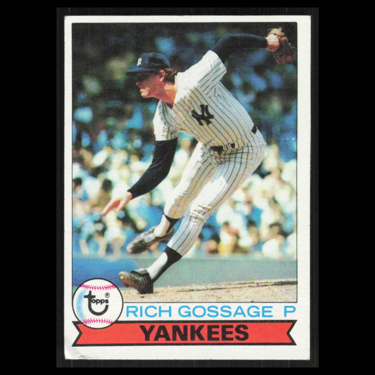 Rich Gossage #10 1979 Topps Burger King New York Yankees New York Yankees Card