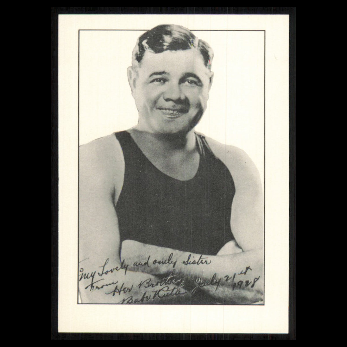 Babe Ruth #42 1980 The Franchise Babe Ruth Classic Baseball Card MLB NM