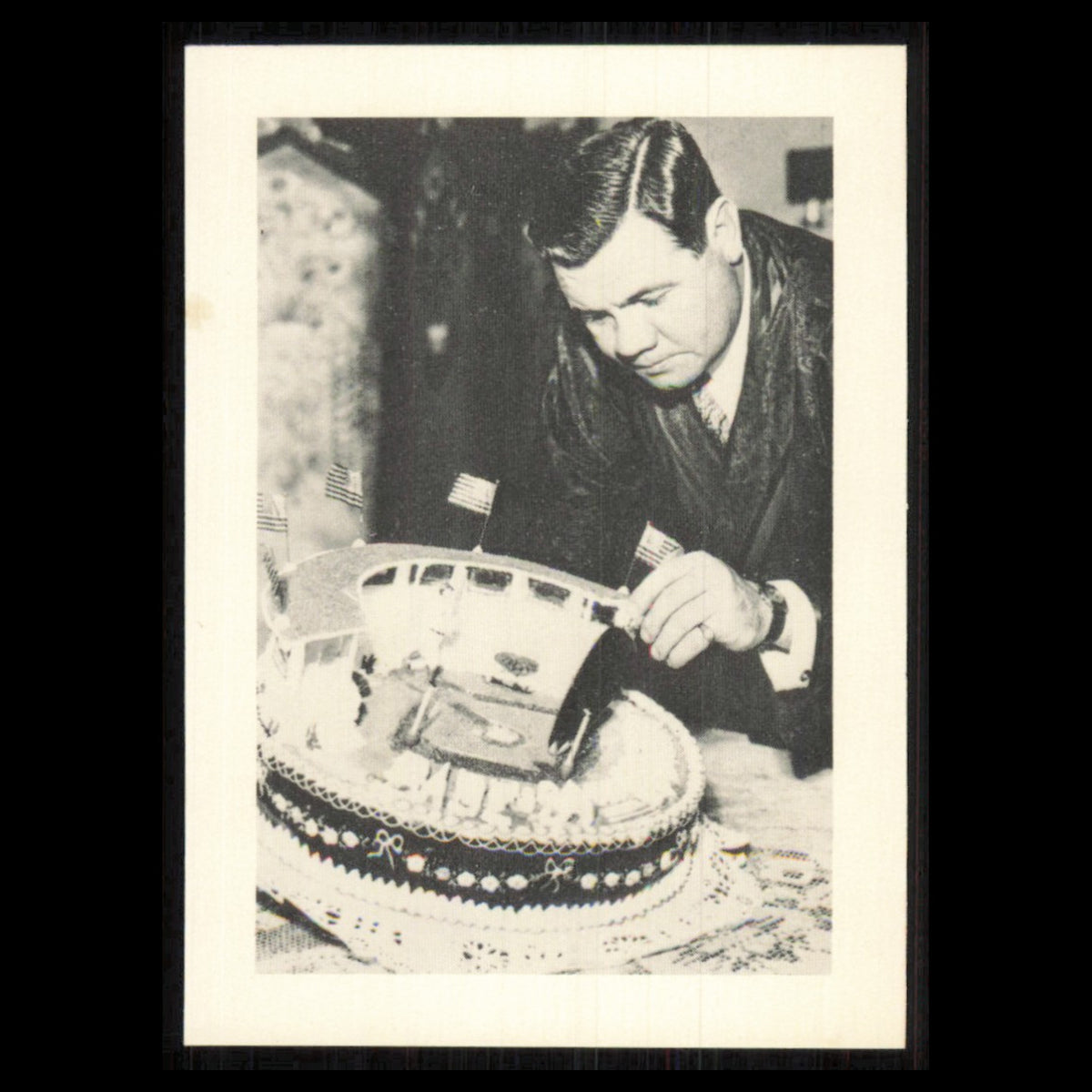 Babe Ruth #4 1980 The Franchise Babe Ruth Classic New York Yankees Baseball Card