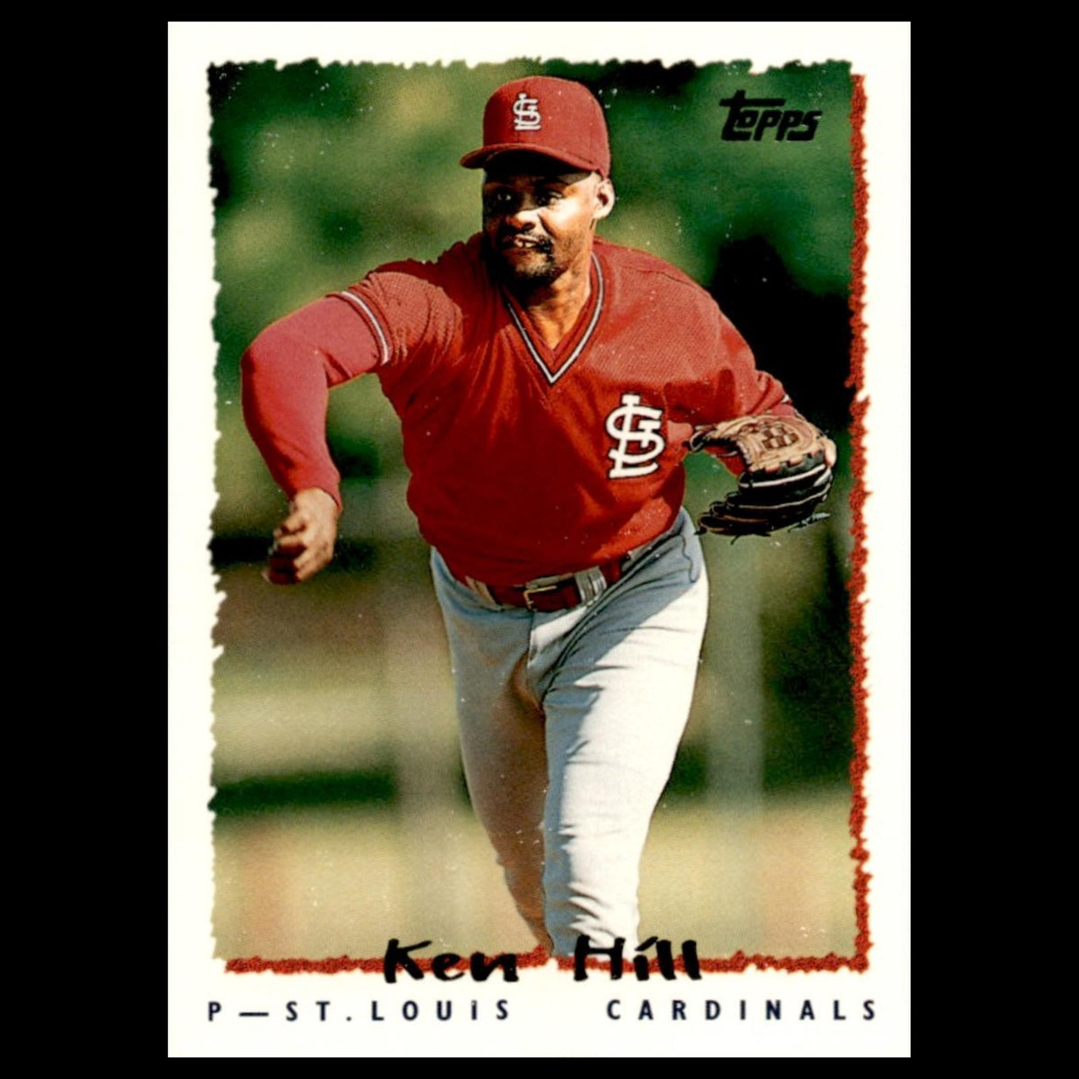 Ken Hill #64T 1995 Topps Traded - Rookies St. Louis Cardinals Baseball Card MLB