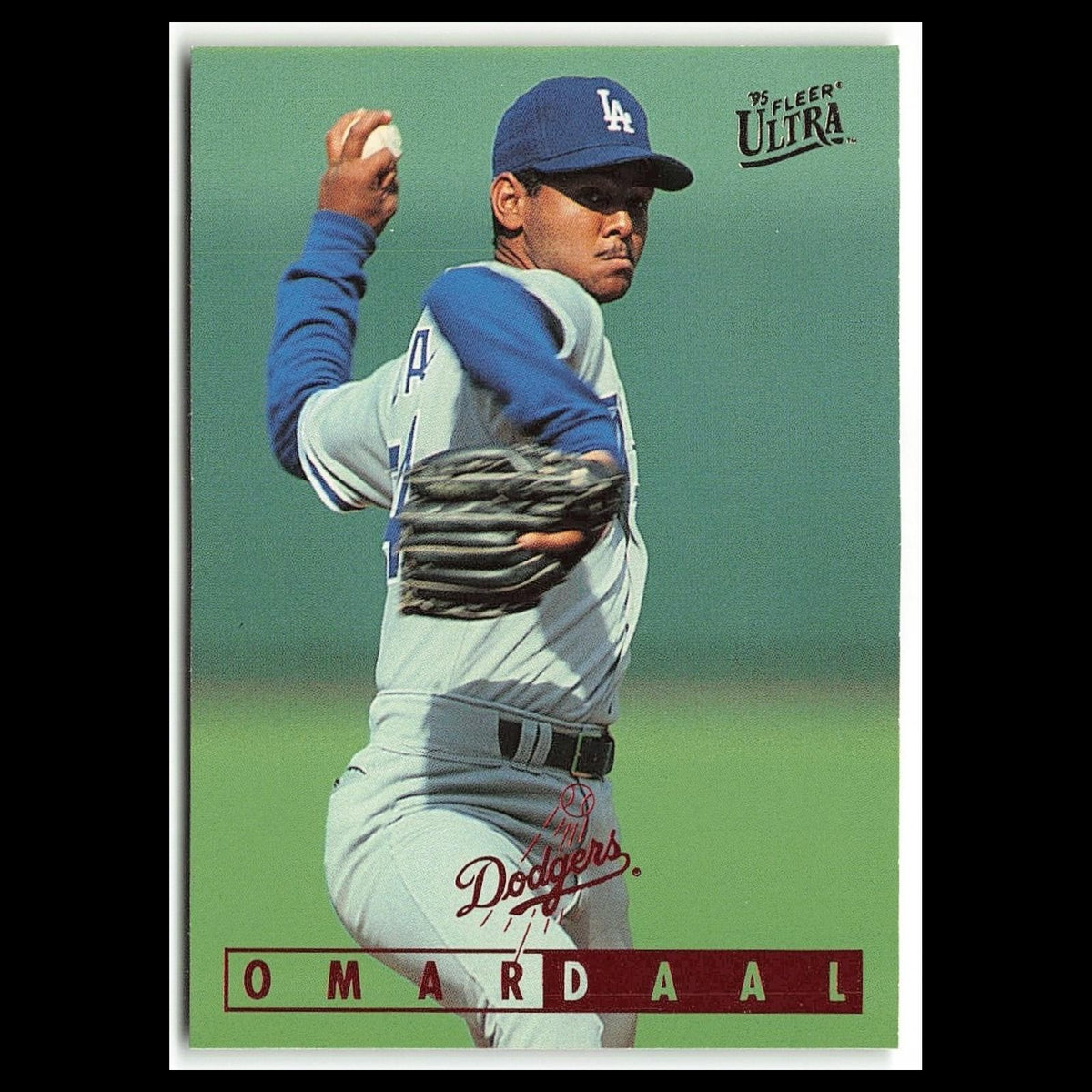 Omar Daal #179 1995 Fleer Ultra Los Angeles Dodgers Baseball Card MLB NM
