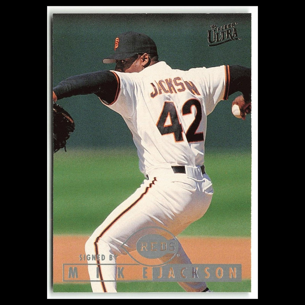 Mike Jackson #444 1995 Fleer Ultra Cincinnati Reds Baseball Card MLB NM