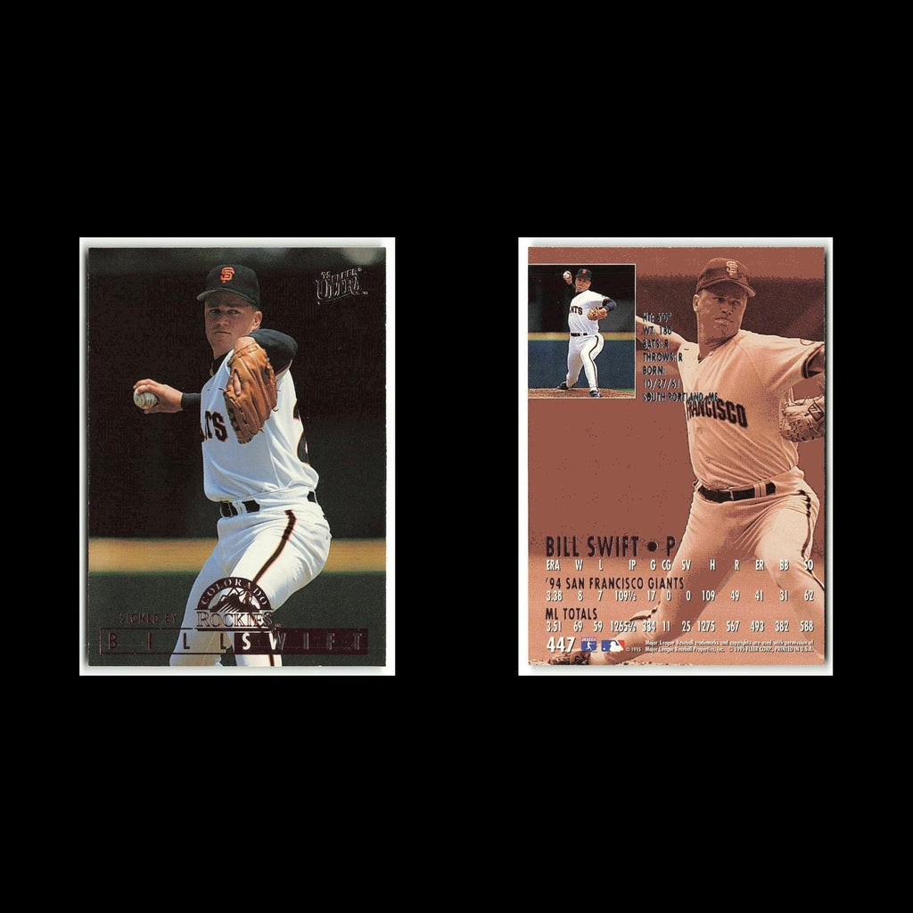 Bill Swift #447 1995 Fleer Ultra San Francisco Giants Baseball Card MLB NM