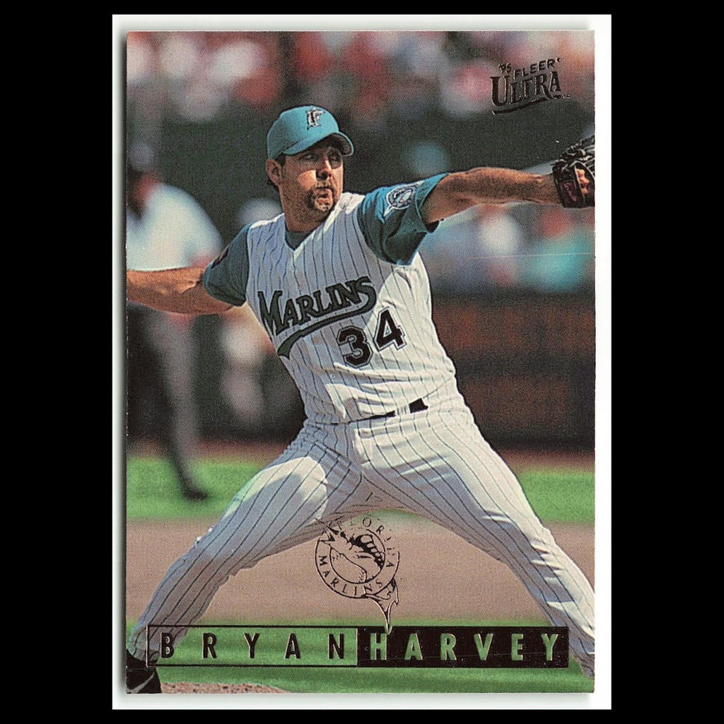 Bryan Harvey #163 1995 Fleer Ultra Florida Marlins Baseball Card MLB NM