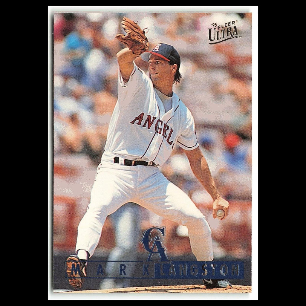 Mark Langston #22 1995 Fleer Ultra California Angels Baseball Card MLB NM