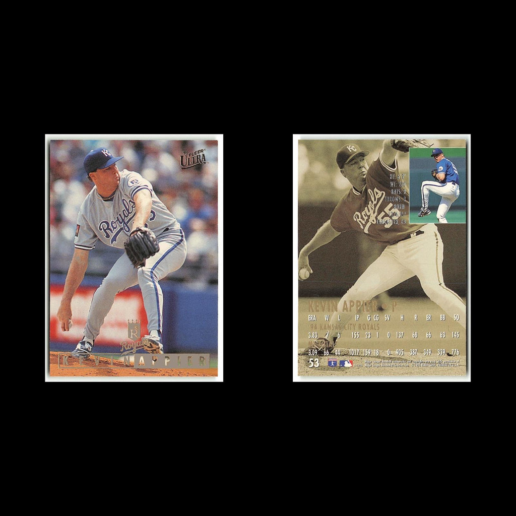 Kevin Appier #53 1995 Fleer Ultra Kansas City Royals Baseball Card MLB NM