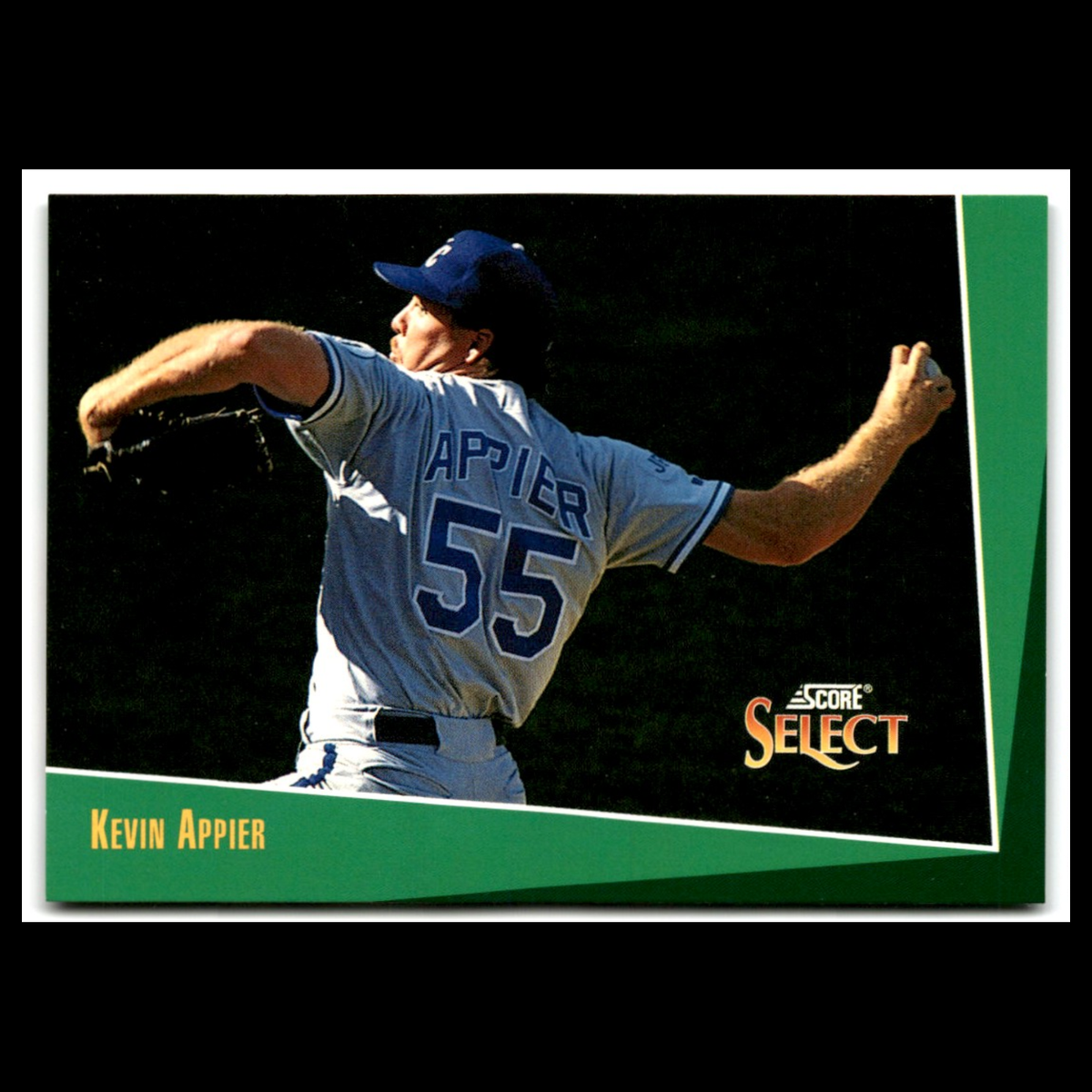 Kevin Appier #102 1993 Select Kansas City Royals Baseball Card MLB NM