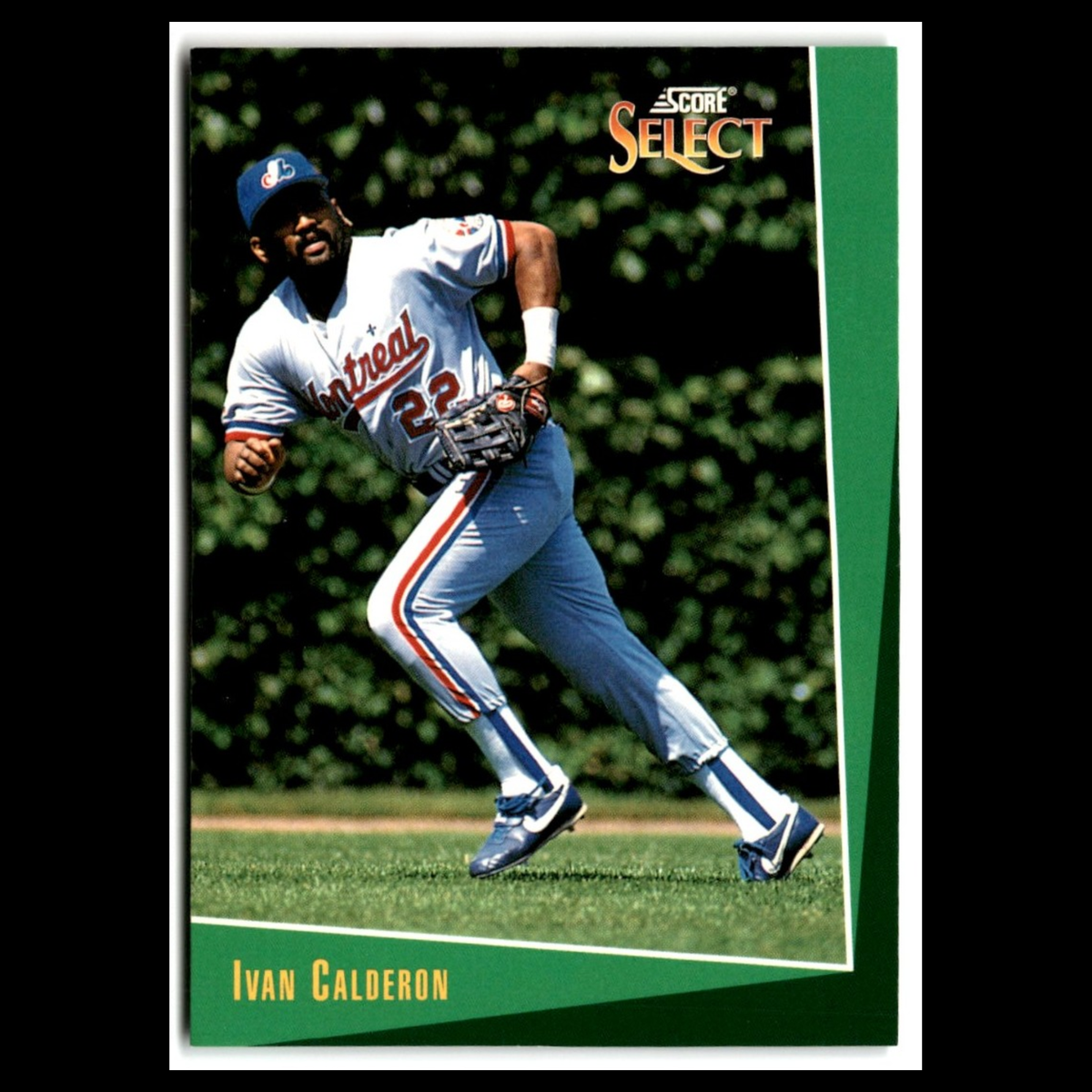Ivan Calderon #125 1993 Select Montreal Expos Baseball Card MLB NM