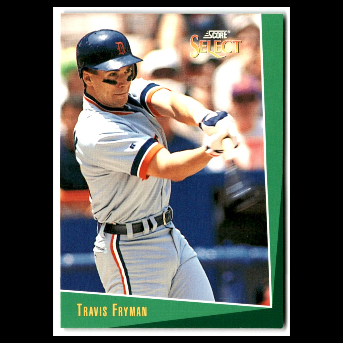 Travis Fryman #44 1993 Select Detroit Tigers Baseball Card MLB NM