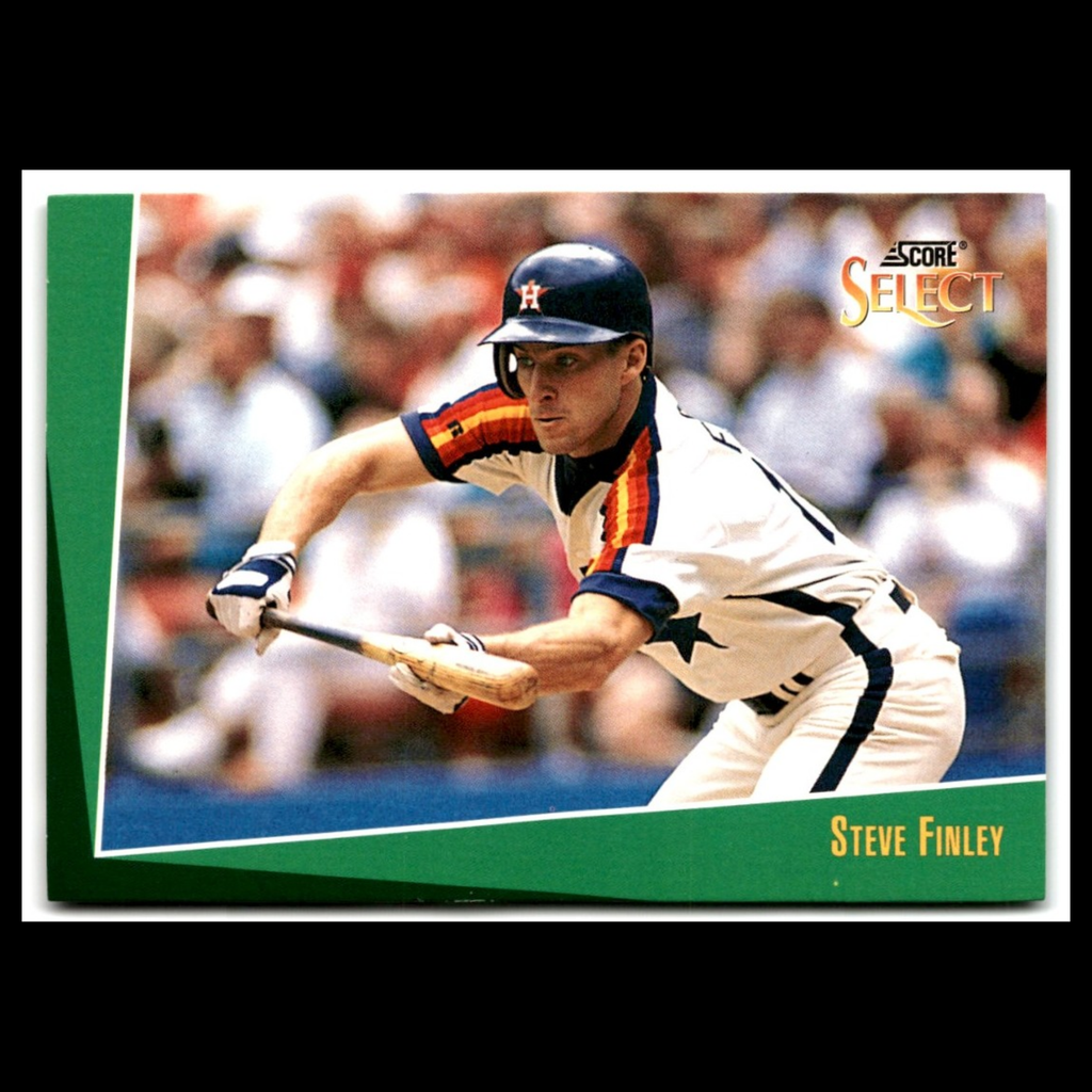 Steve Finley #88 1993 Select Houston Astros Baseball Card MLB NM