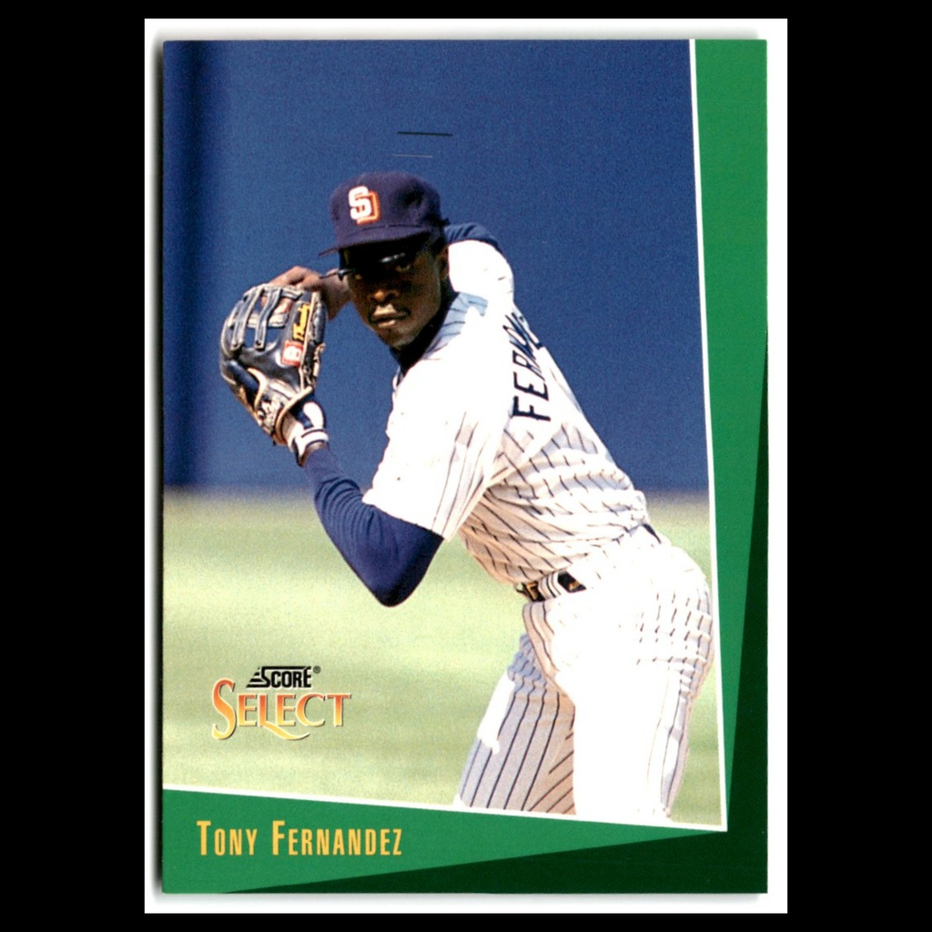 Tony Fernandez #93 1993 Select San Diego Padres Baseball Card MLB NM