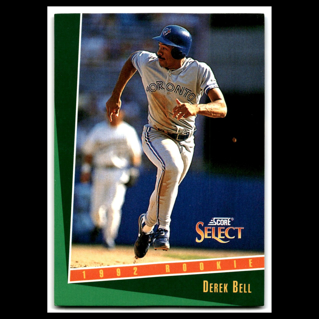 Derek Bell Rookie #286 1993 Select Toronto Blue Jays Baseball Card MLB NM