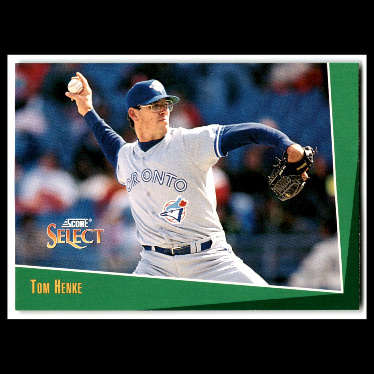 Tom Henke #211 1993 Select Toronto Blue Jays Baseball Card MLB NM