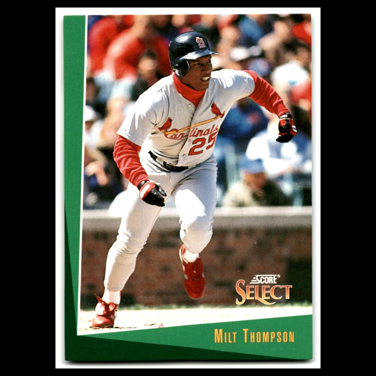 Milt Thompson #223 1993 Select St. Louis Cardinals Baseball Card MLB NM