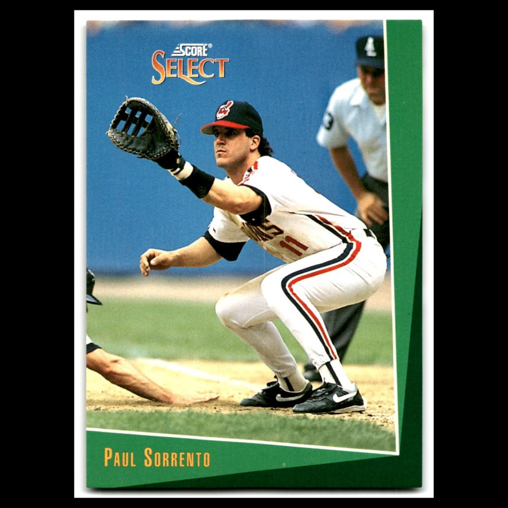 Paul Sorrento #226 1993 Select Cleveland Indians Baseball Card MLB NM