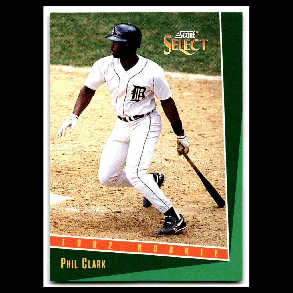 Phil Clark Rookie #335 1993 Select Detroit Tigers Baseball Card MLB NM