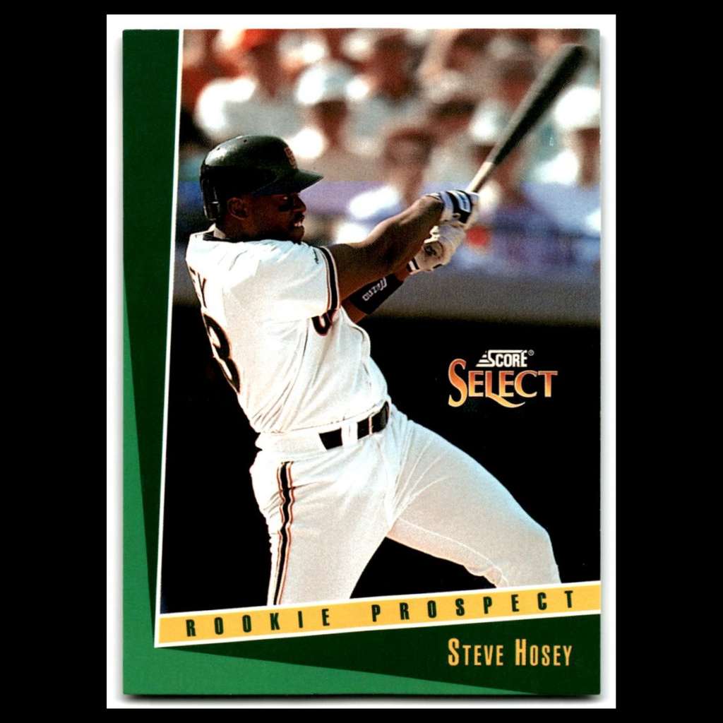 Steve Hosey Rookie #346 1993 Select San Francisco Giants Baseball Card MLB NM
