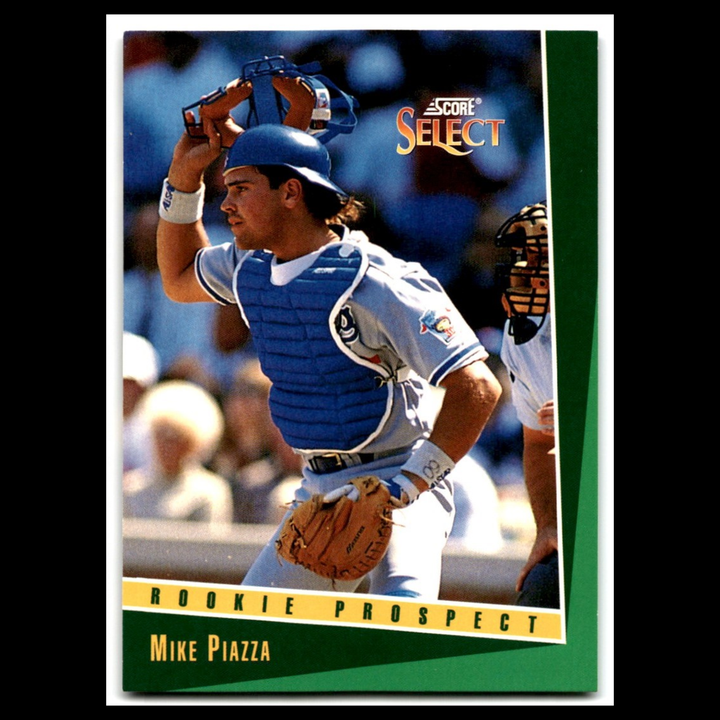 Mike Piazza Rookie #347 1993 Select Los Angeles Dodgers Baseball Card MLB NM
