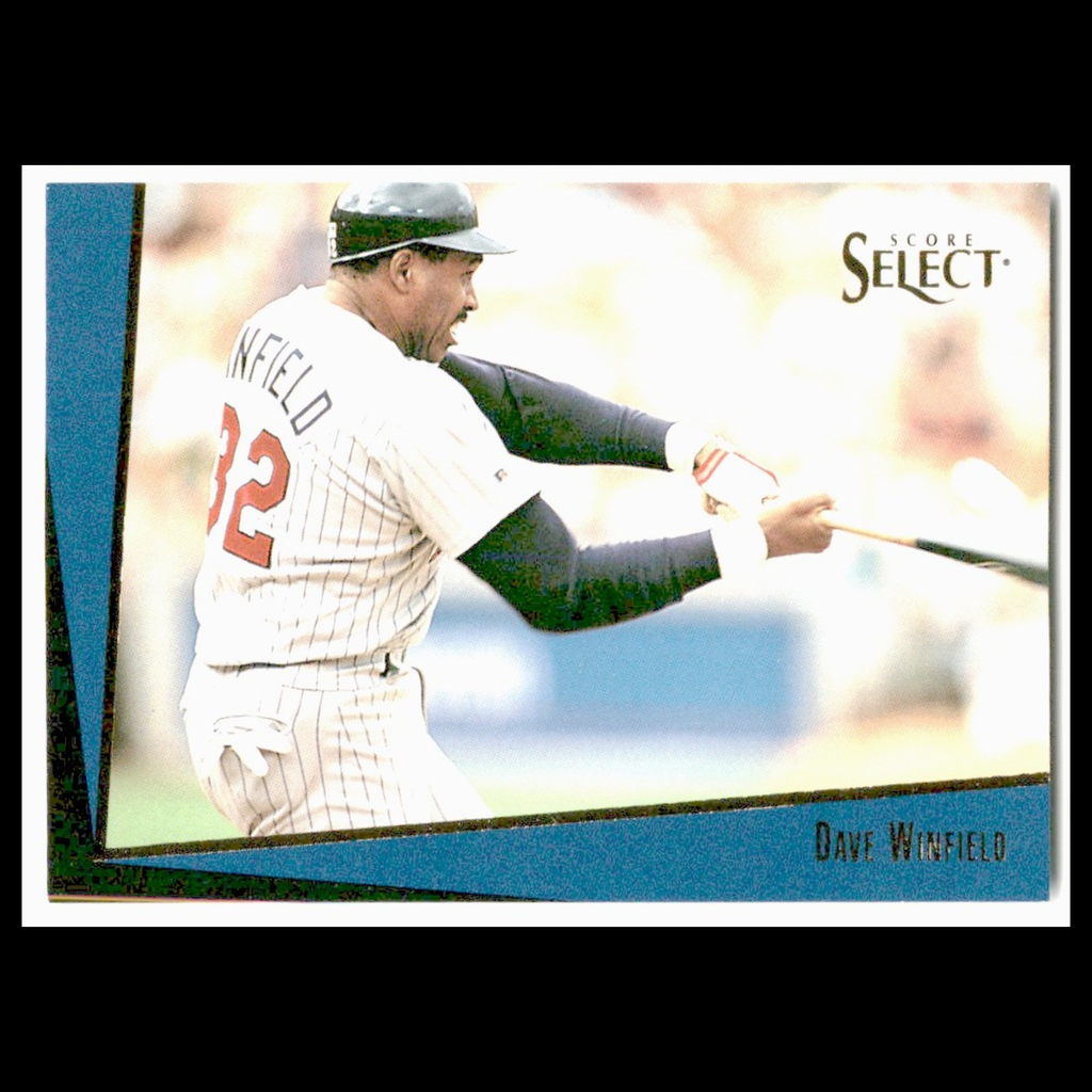 Dave Winfield #9T 1993 Select Rookie/Traded Toronto Blue Jays Baseball Card MLB