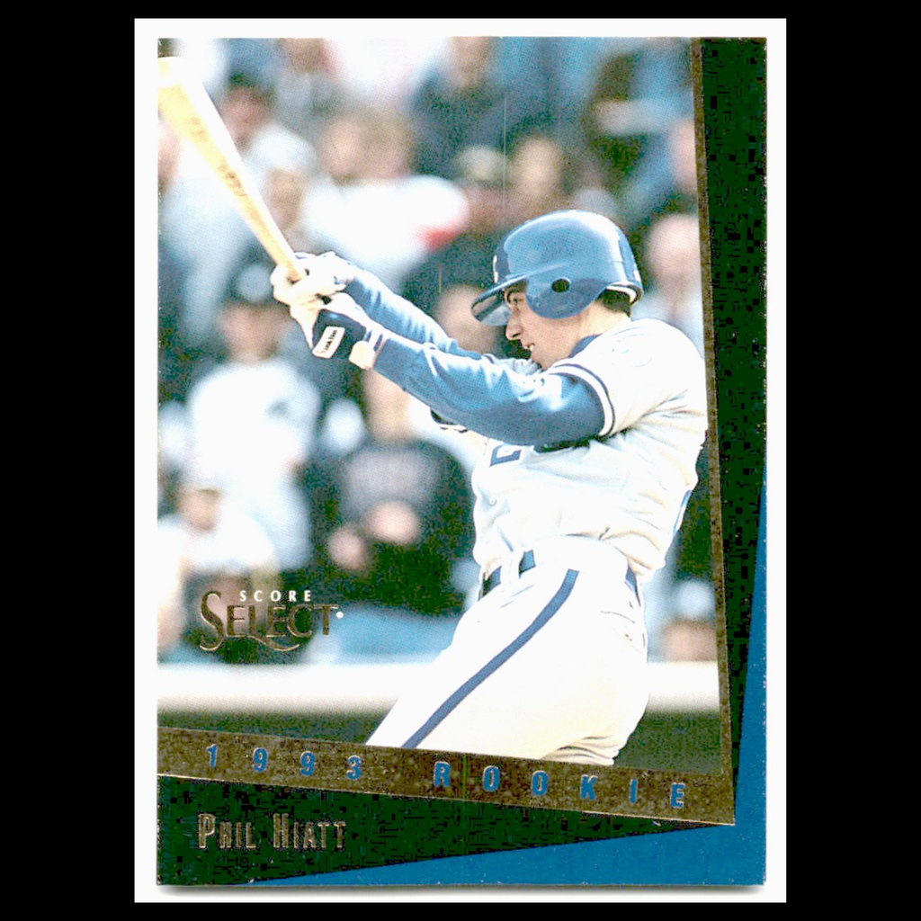 Phil Hiatt Rookie #66T 1993 Select Rookie/Traded Kansas City Royals Baseball MLB