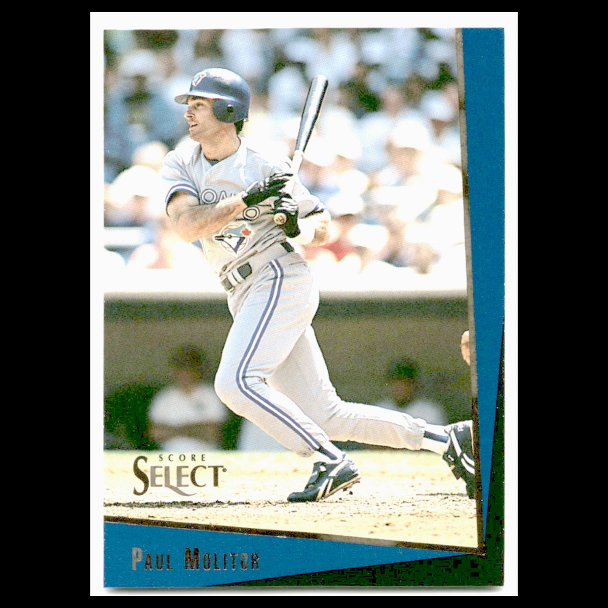 Paul Molitor #16T 1993 Select Rookie/Traded Toronto Blue Jays Baseball Card MLB