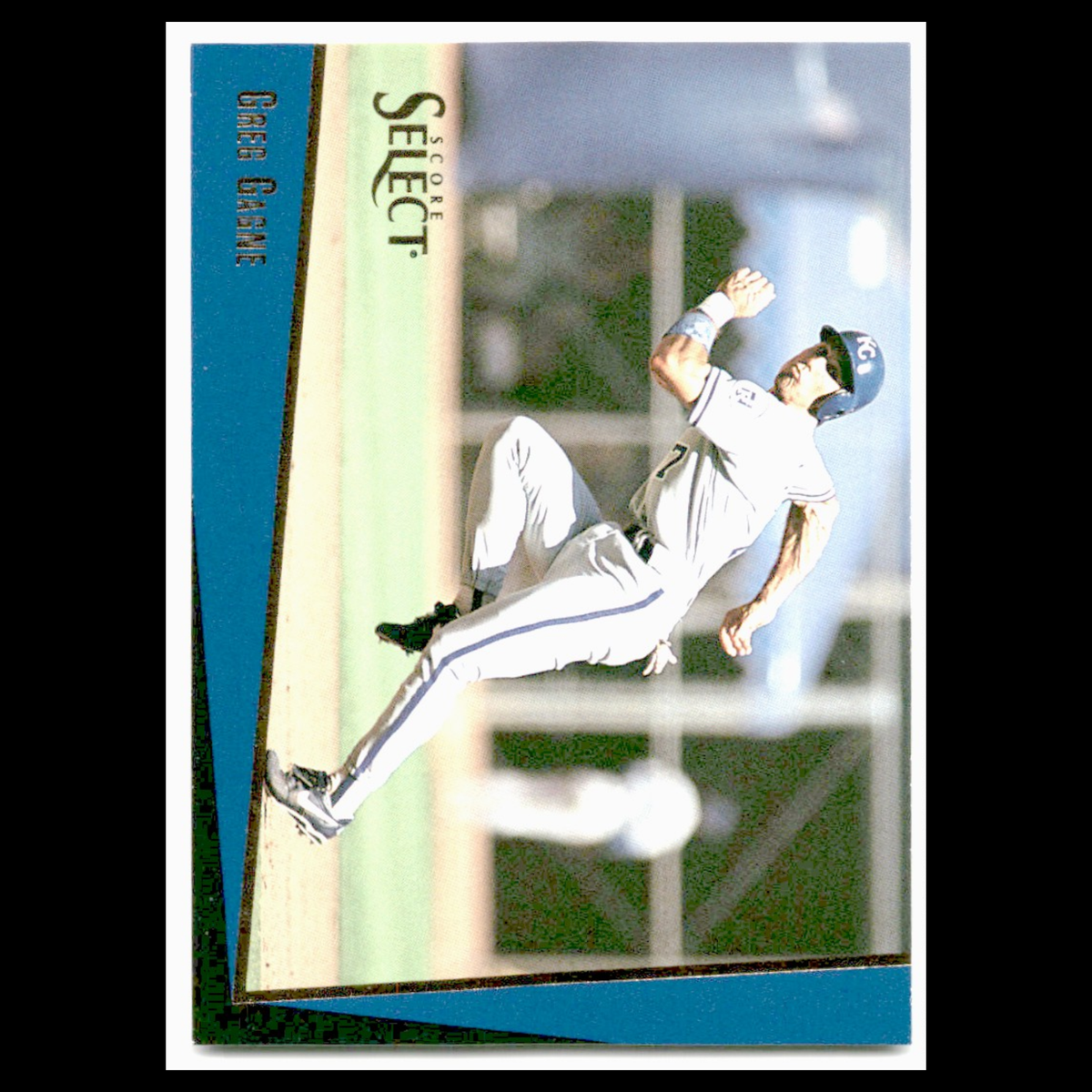Greg Gagne #28T 1993 Select Rookie/Traded Kansas City Royals Baseball Card MLB
