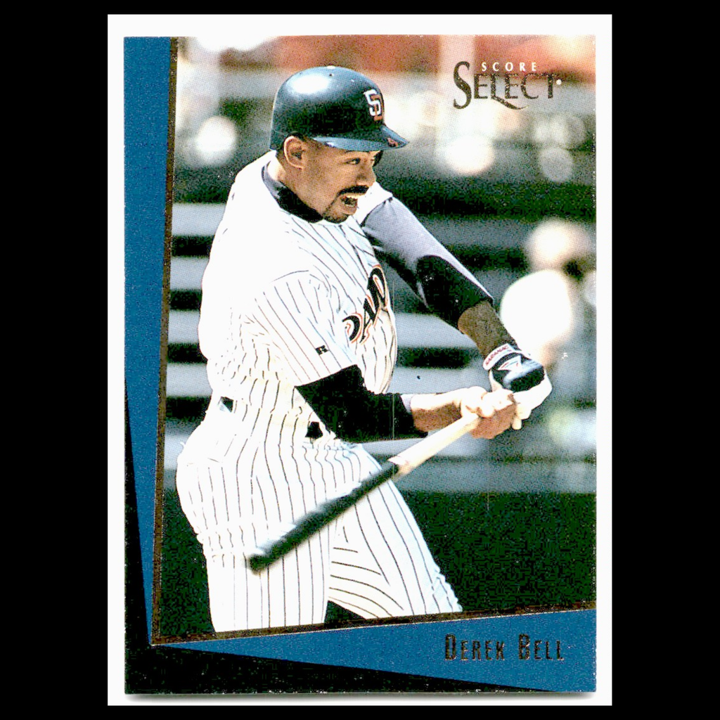 Derek Bell #132T 1993 Select Rookie/Traded San Diego Padres Baseball Card MLB NM