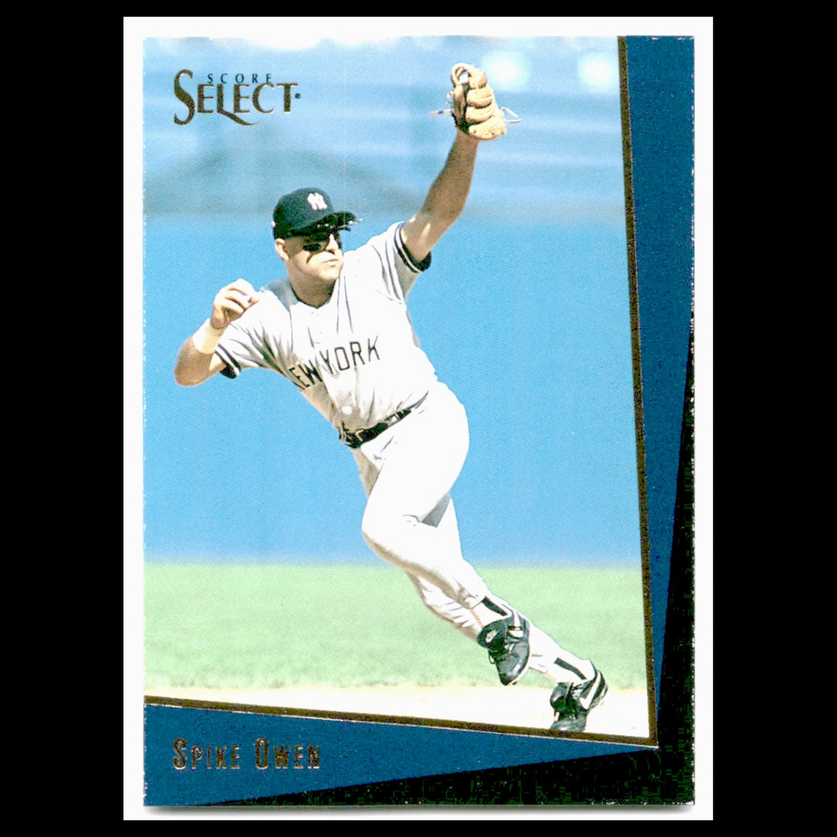 Spike Owen #109T 1993 Select Rookie/Traded New York Yankees Baseball Card MLB NM