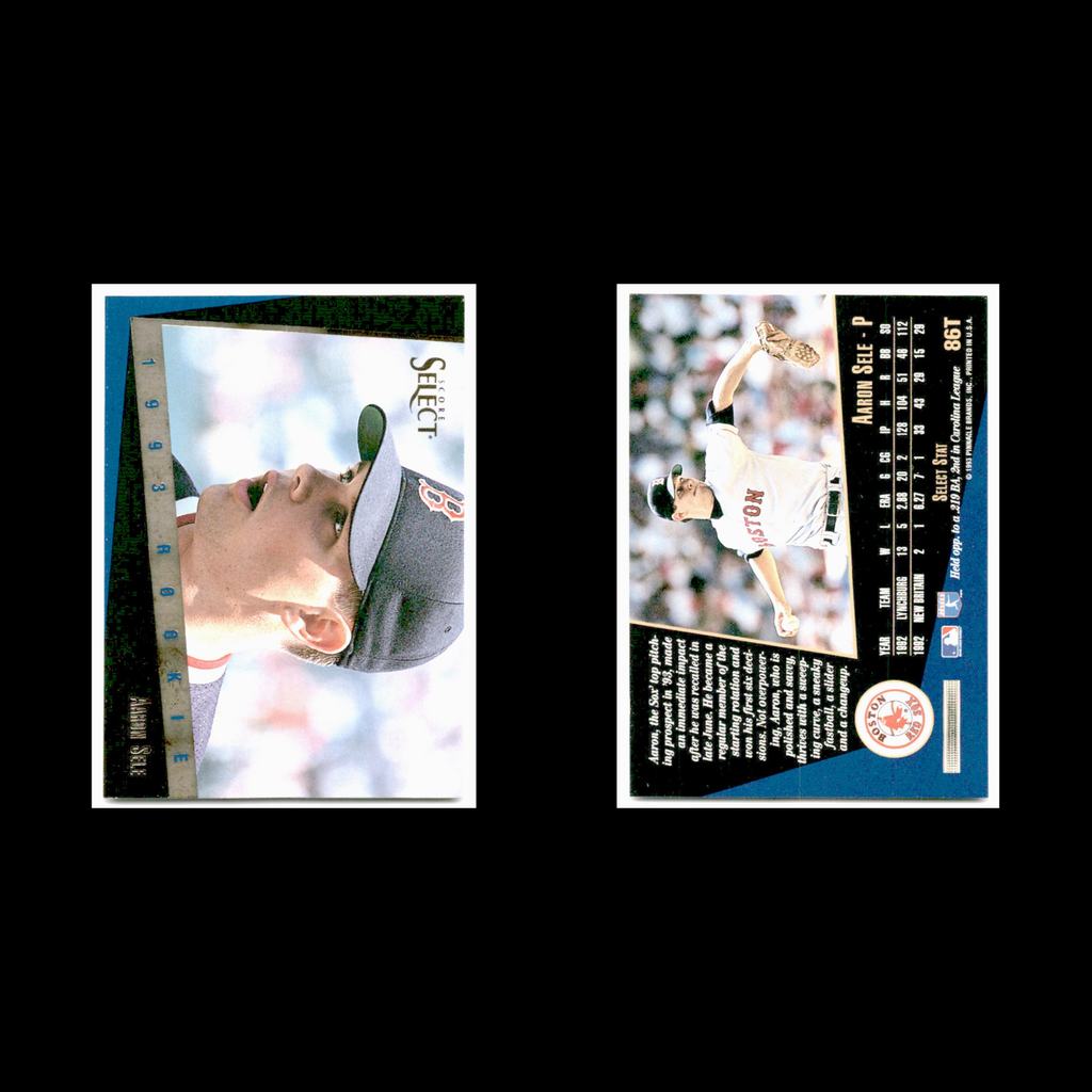 Aaron Sele Rookie #86T 1993 Select Rookie/Traded Boston Red Sox Baseball Card NM