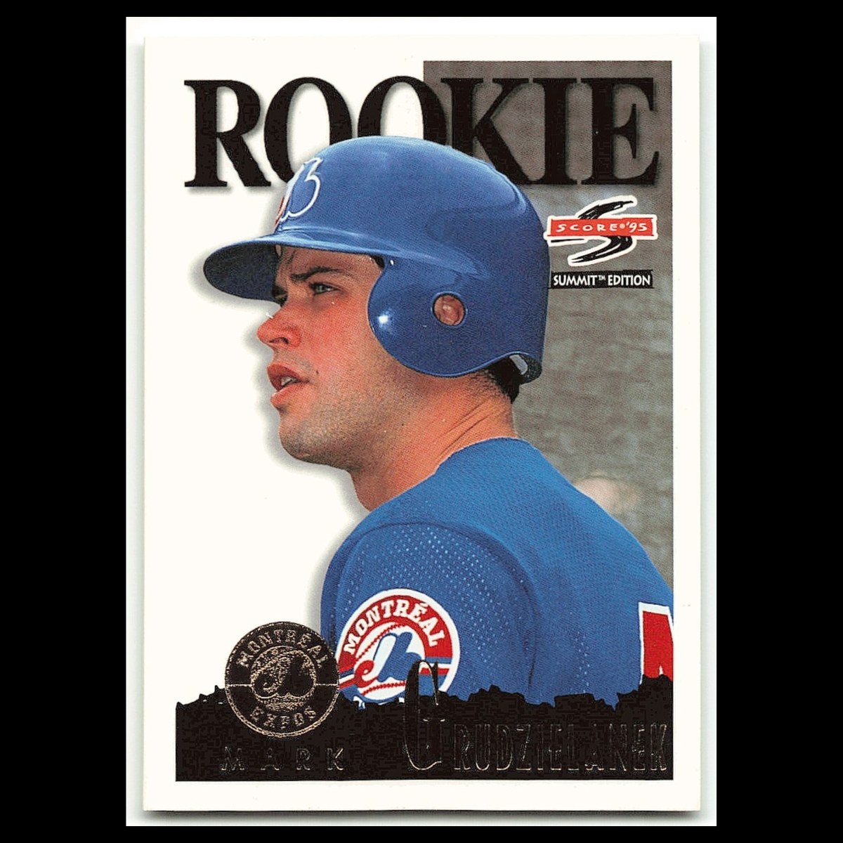 Mark Grudzielanek Rookie #124 1995 Score Summit Montreal Expos Baseball Card MLB