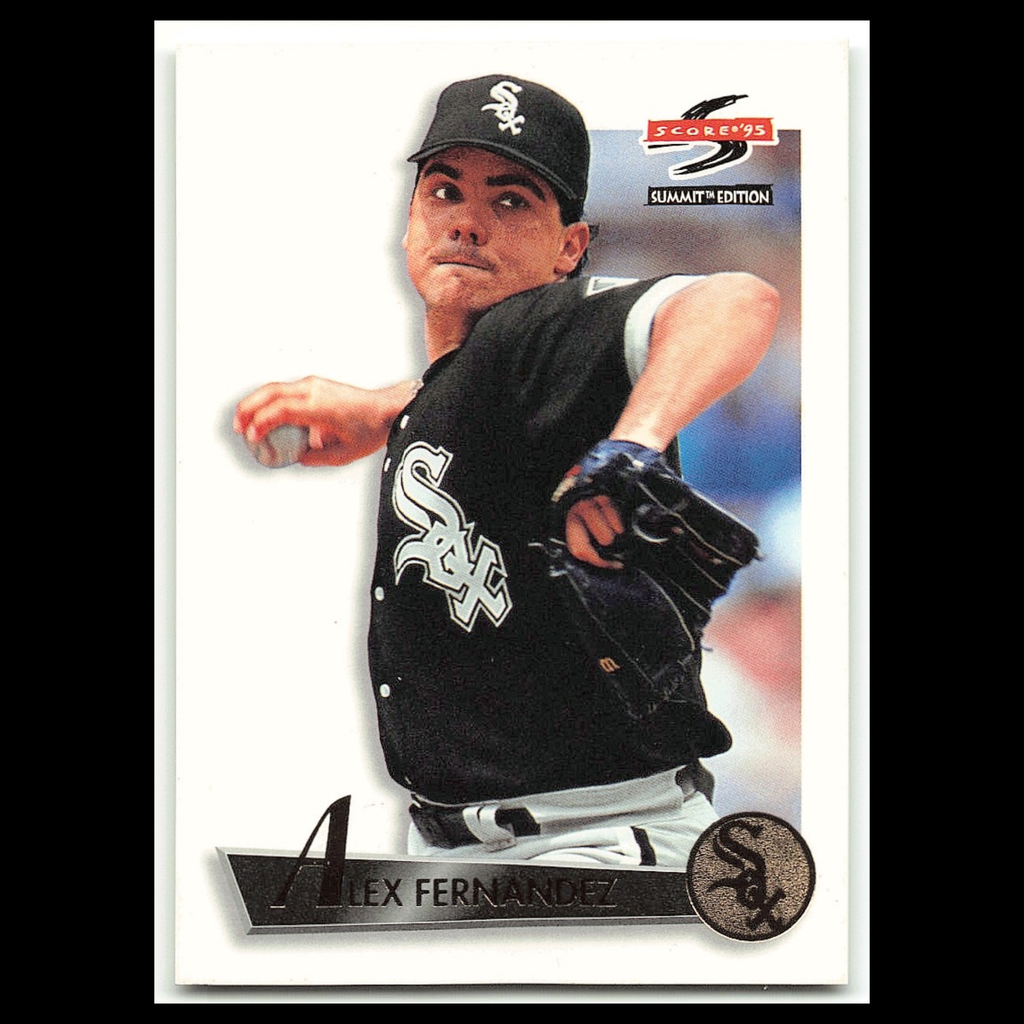 Alex Fernandez #2 1995 Score Summit Chicago White Sox Baseball Card MLB NM