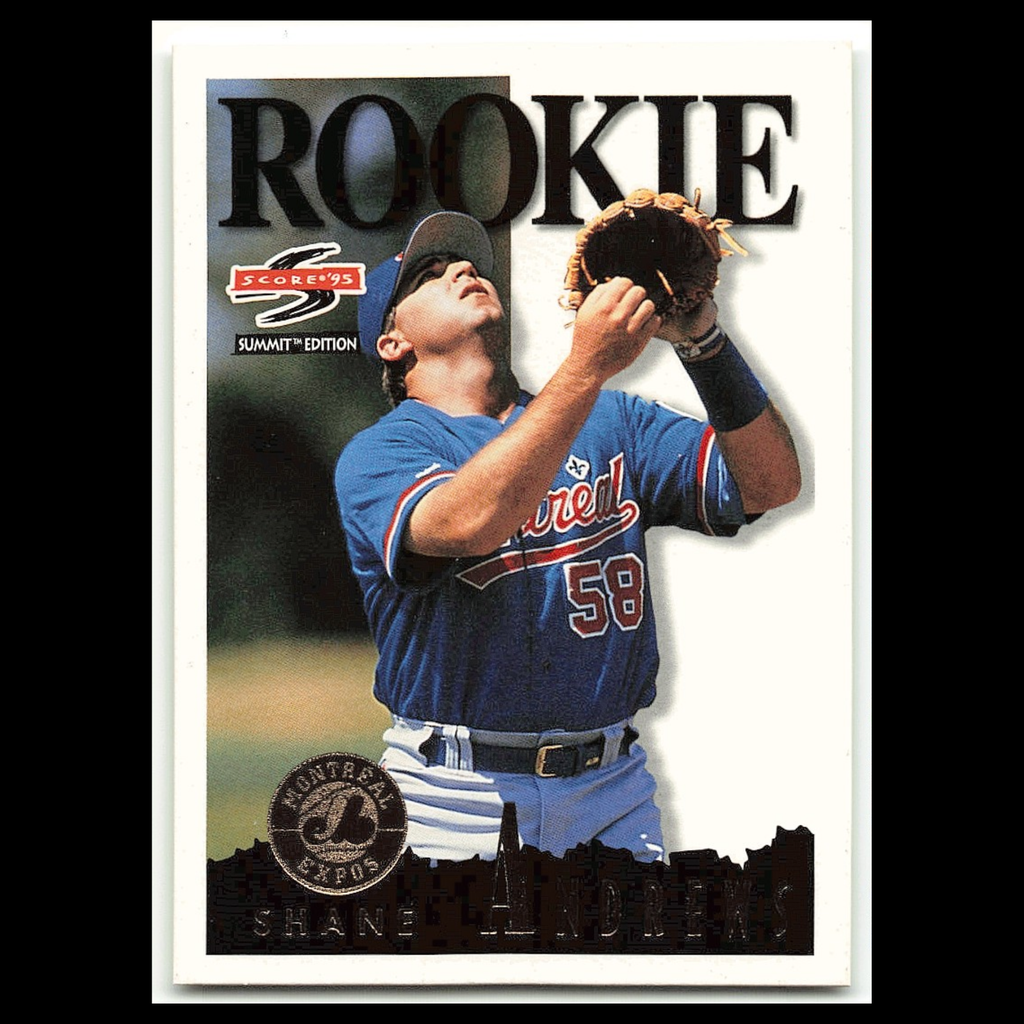 Shane Andrews Rookie #116 1995 Score Summit Montreal Expos Baseball Card MLB NM